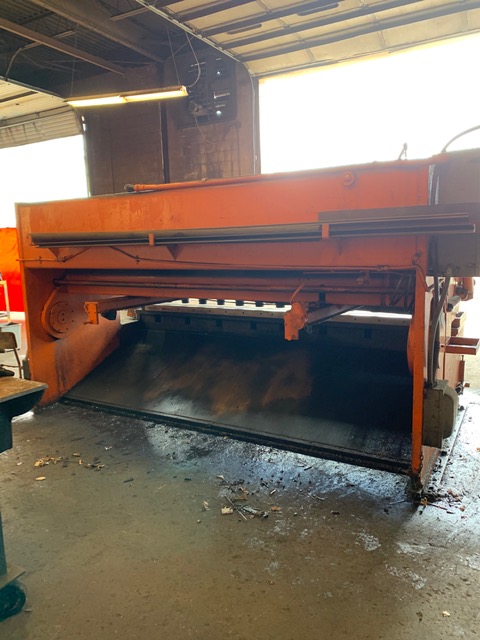 Pearson 1-2 x 10 Foot Hydraulic Shear, Machine ID: 7288